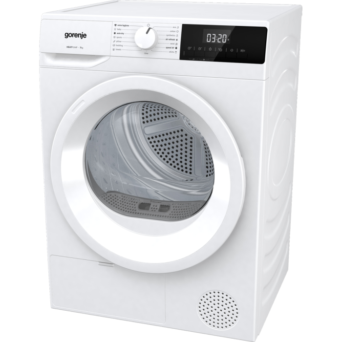 Свободностояща сушилна машина с термопомпа Gorenje DHNE7D - 7 кг - Сушилни