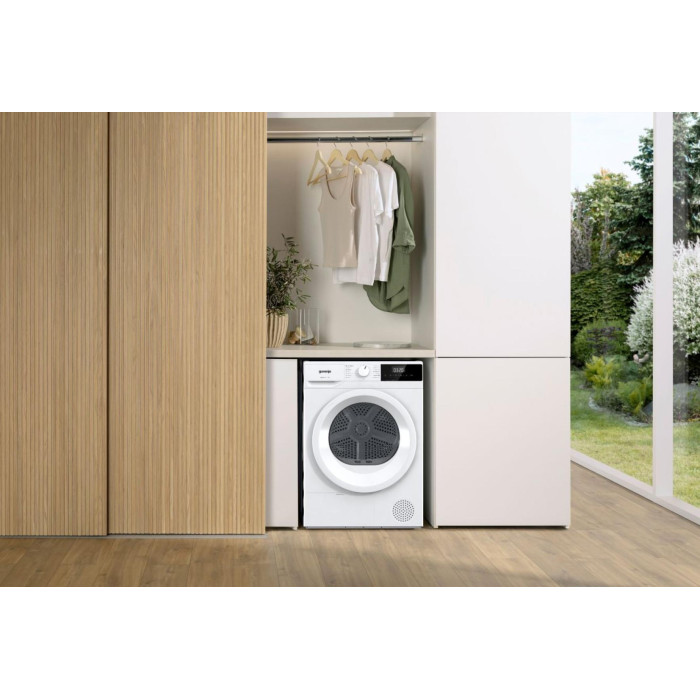 Свободностояща сушилна машина с термопомпа Gorenje DHNE7D - 7 кг - Сушилни