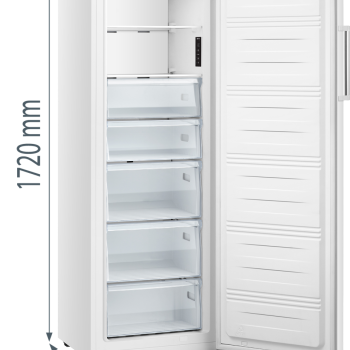 Свободностоящ вертикален фризер Gorenje FN617EEW5 - Фризери
