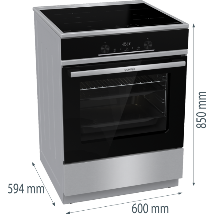 Електрическа печка Gorenje GEIT6E63XPG - 60 см Електрическа печка Gorenje GEIT6E63XPG - 60 см -