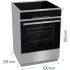 Електрическа печка Gorenje GEIT6E63XPG - 60 см Електрическа печка Gorenje GEIT6E63XPG - 60 см -
