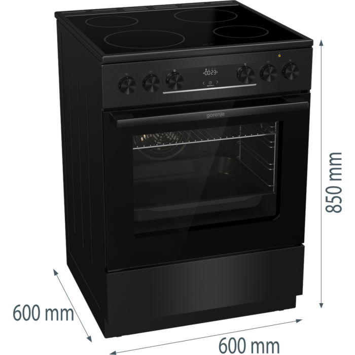 Електрическа печка Gorenje GEC6C40BG - 60 см Електрическа печка Gorenje GEC6C40BG - 60 см - Готварски печки