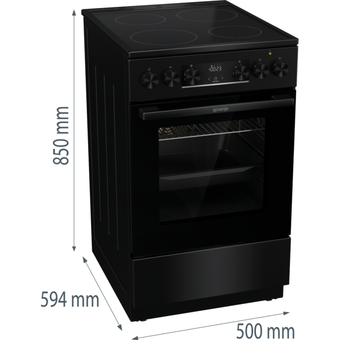 Електрическа печка Gorenje GEC5C40BG Електрическа печка Gorenje GEC5C40BG - Готварски печки