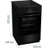 Електрическа печка Gorenje GEC5C40BG Електрическа печка Gorenje GEC5C40BG - Готварски печки