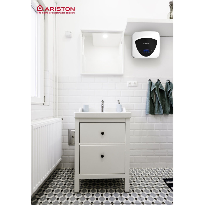 Малолитражен бойлер Ariston Andris ELITE 10/5 EU, 10л. – монтаж над мивка Малолитражен бойлер Ariston Andris ELITE 10/5 EU, 10л. – монтаж над мивка - Бойлери