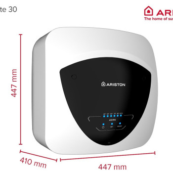 Малолитражен бойлер Ariston Andris ELITE 10/5 EU, 10л. – монтаж над мивка - Бойлери