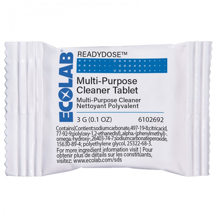 Препарат Ecolab ReadyDose™ Multi-Purpose Cleaner Tablet Препарат Ecolab ReadyDose™ Multi-Purpose Cleaner Tablet -