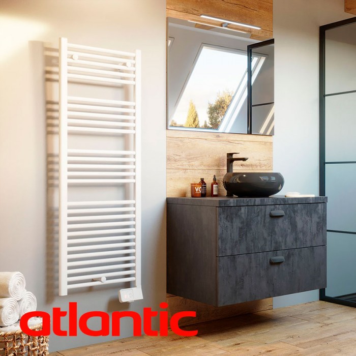 Електрическа лира Atlantic Doris Wi-Fi 500 W, Черна - Отоплителни уреди