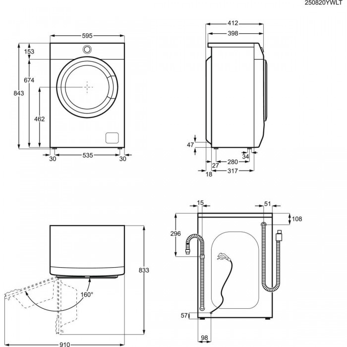Перална Electrolux EWS6426WE Перална Electrolux EWS6426WE - Перални