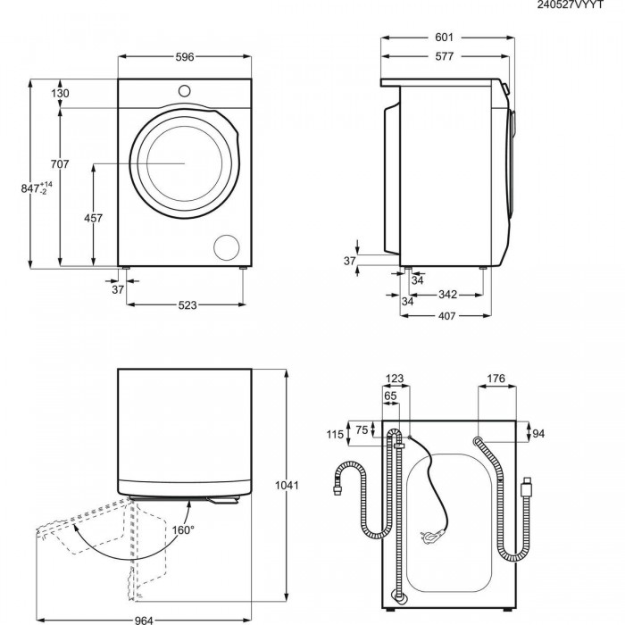 Пералня Electrolux EW6F8482E - 8kg Пералня Electrolux EW6F8482E - 8kg - Перални