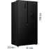 Хладилник Side by side Gorenje NRS917E41BXWD Хладилник Side by side Gorenje NRS917E41BXWD - Side by Side