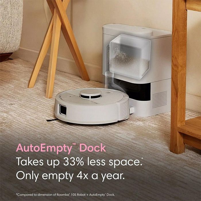 Прахосмукачка робот IRobot Mini Combo + AutoEmpty dock (white) Прахосмукачка робот IRobot Mini Combo + AutoEmpty dock (white) - Малки домакински уреди