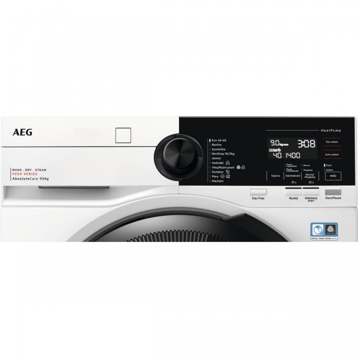 Пералня със сушилня AEG LWR96944BE - Термопомпа 9 кг. Пералня със сушилня AEG LWR96944BE - Термопомпа 9 кг. - Перални със сушилни