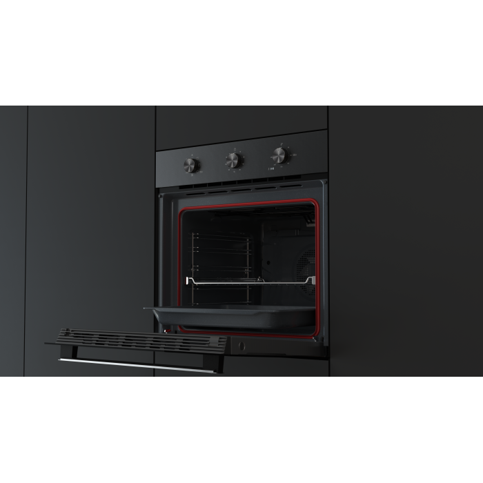 Пиролитична мултифункционална фурна TEKA NEO HSB 6350 P FBK черна с 10 функции, CHEF програми + DualClean Пиролитична мултифункционална фурна TEKA NEO HSB 6350 P FBK черна с 10 функции, CHEF програми + DualClean - Фурни