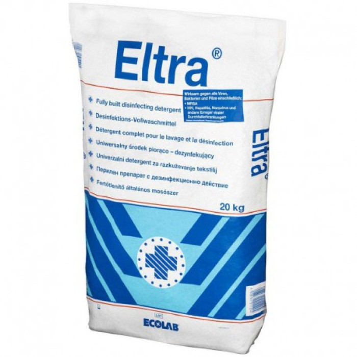 Перилен препарат с дезинфекционно действие Ecolab Eltra Перилен препарат с дезинфекционно действие Ecolab Eltra - Професионални уреди