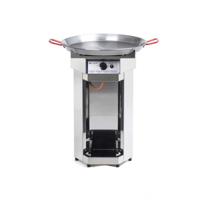Газова скара Hendi Fiesta 600 - неръждавейка - 4.8 Kw