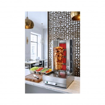 Газов грил за кебап, HENDI, 230V/13200W, 13,2kW, 537x639x(H)1013mm Газов грил за кебап, HENDI, 230V/13200W, 13,2kW, 537x639x(H)1013mm