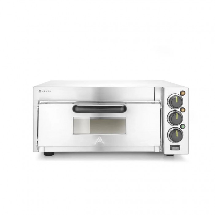 Електрическа фурна за пица, 1 камера, Hendi 2000w, 230v, размер на камерата: 410x420x(h)120mm, 580x560x(H)275mm