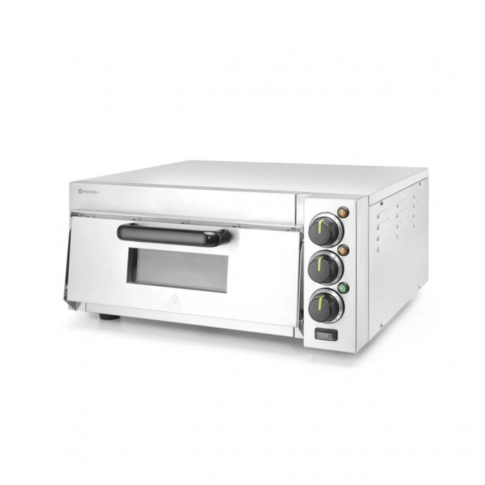 Електрическа фурна за пица, 1 камера, Hendi 2000w, 230v, размер на камерата: 410x420x(h)120mm, 580x560x(H)275mm