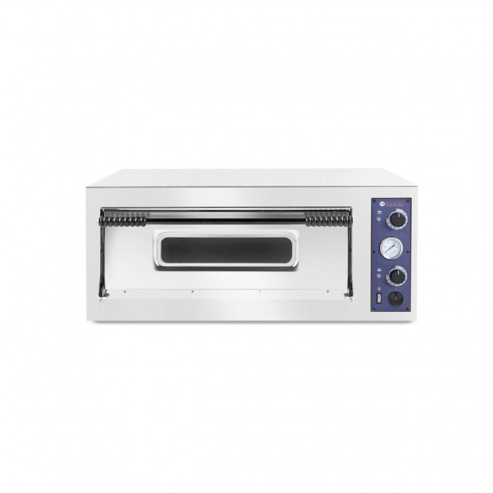 Професионална фурна за пица Basic XL 4 Inox 1 камера 6000 W температурен диапазон 50?C - 500?C Hendi 1000x844x(H)413 mm