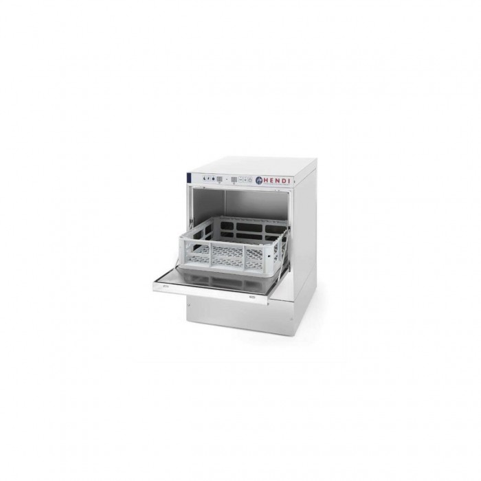 Професионална съдомиялна 40 x 40 Hendi Inox 3 цикъла на измиване 470x510(+320)x(H)710 mm 2.8 kW