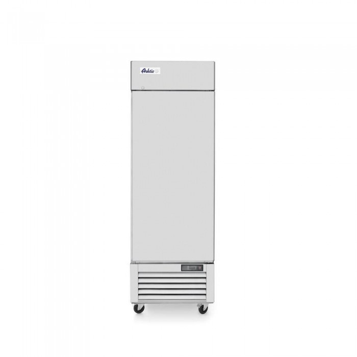 Професионален фризер ARKTIC от Hendi Kitchen Line с 1 врата 590 L 685x800x(H)2100 mm неръждаема стомана -18/-12°C 330 W 3 рафта подходящи за GN 2/1