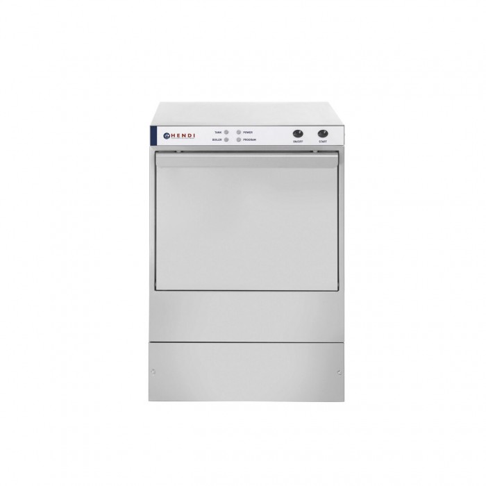 Професионална машина за миене на чаши с изпускателна помпа K40 Hendi 230 W 470x510(+325)x(H)710 mm