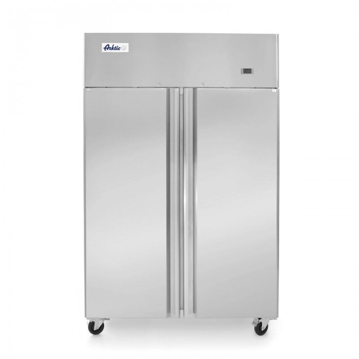 Професионален фризер Hendi Profi Line с 2 врати 900 L 1100x540x(H)1380 mm неръждаема стомана --17˚/-22˚C 750 W 6 рафта 525x530mm включени Професионален фризер Hendi Profi Line с 2 врати 900 L 1100x540x(H)1380 mm неръждаема стомана --17˚/-22˚C 750 W 6 рафта 525x530mm включени