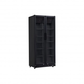 Бар охладител с две врати, Arktic, 437L, Черен, 230V/510W, 870x605x(H)1996mm Бар охладител с две врати, Arktic, 437L, Черен, 230V/510W, 870x605x(H)1996mm