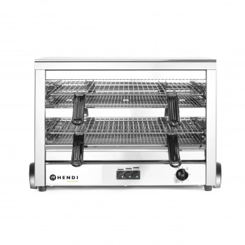 Salamandra quart GN 1/1 Hendi, размери 685x396x(H)452mm; 4500w, 400v;