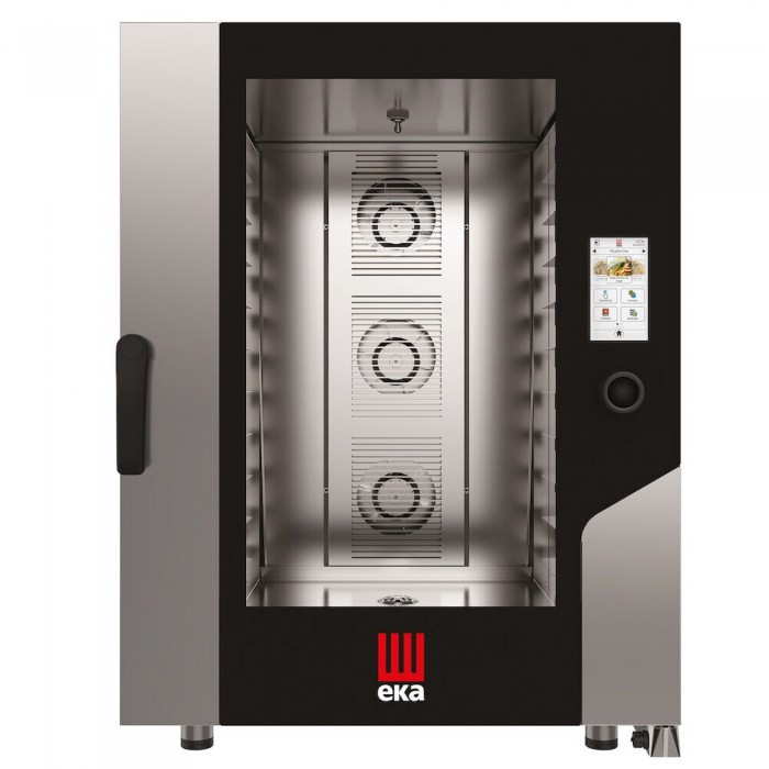 Електрическа конвекторна фурна за сладкарство и пекарство, Millennial Touch Screen BAKERY, 10 тави x 600 x 400, 850×970×(H)1130 mm, Hendi