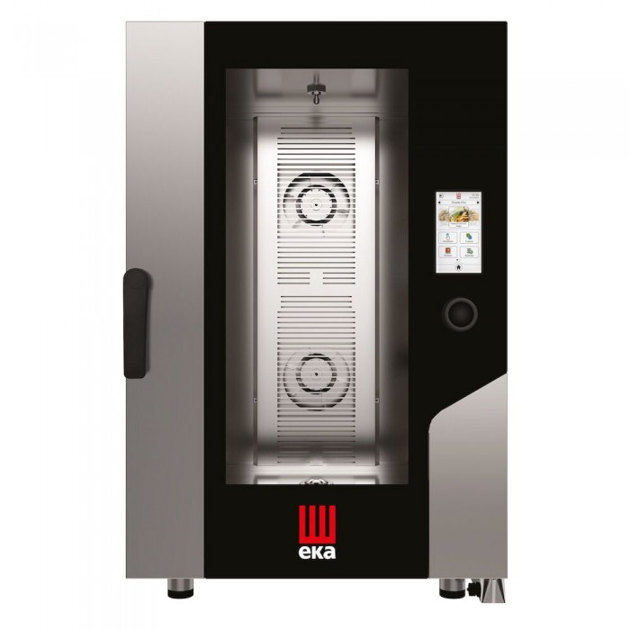 Електрическа фурна, комбинирана с пара и бойлер Millennia, Touch Screen, 11 тави x GN 1/1, 730×785×(H)1130 mm, Hendi