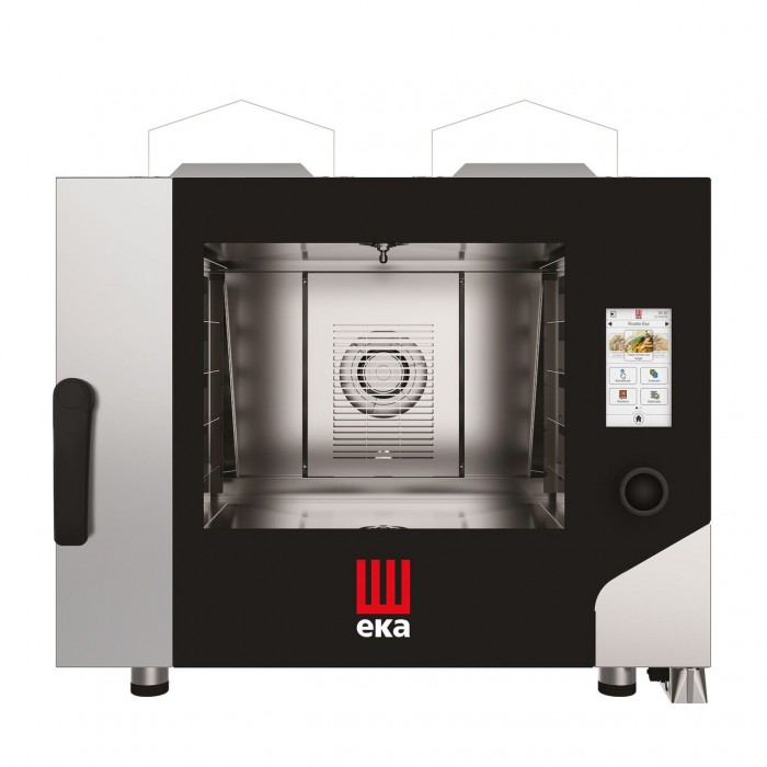 Конвекционна газова фурна Millennal Touch Screen пекарна с почистваща система, 4x 600x400mm - електронен контрол
