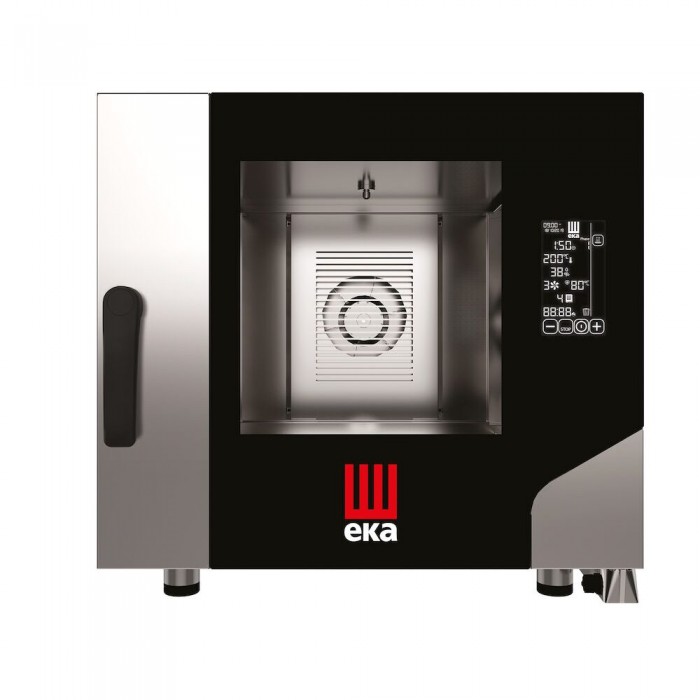 Електрическа конвекторна фурна за гастрономия, Millennial Black Mask Gastro, 5 тави x GN 1/1, 730×784×(H)700 mm, Hendi