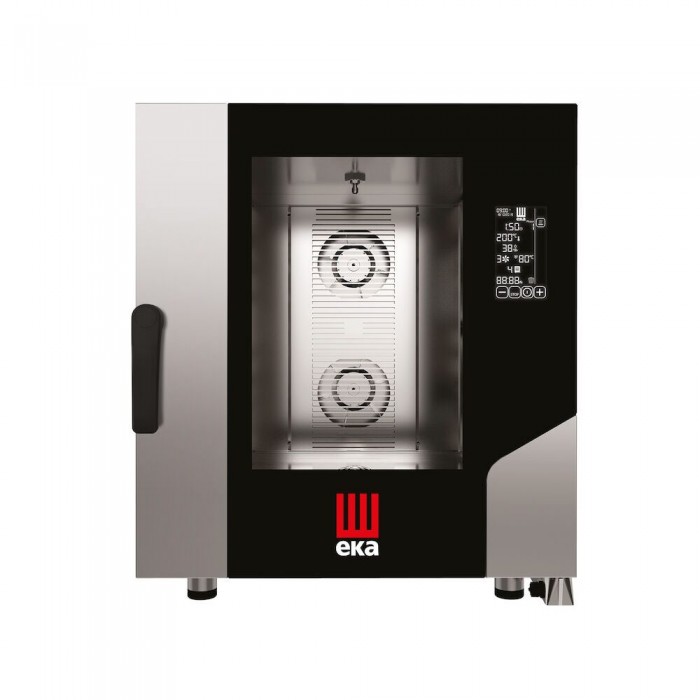 Електрическа конвекторна фурна за гастрономия, Millennial Black Mask Gastro, 7 тави x GN 1/1, 730×784×(H)850 mm, Hendi