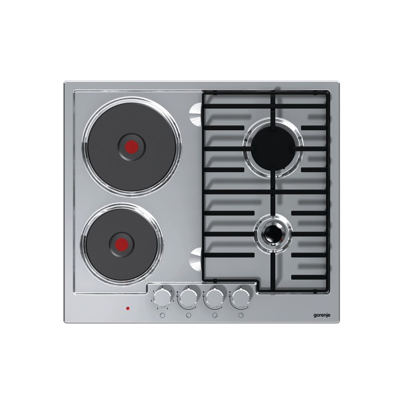 Комбиниран плот за вграждане на газ и ток Gorenje K6N20IX Комбиниран плот за вграждане на газ и ток Gorenje K6N20IX