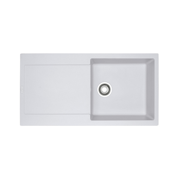 Гранитна мивка INSET MRG 611-97 3 1/2" WWK REV Mwhite Гранитна мивка INSET MRG 611-97 3 1/2" WWK REV Mwhite - Мивки