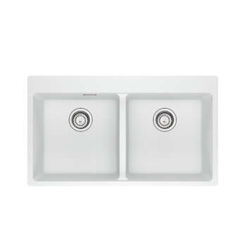 Гранитна мивка INSET MRG 620-39-39 3 1/2" WWK FTL ND HOF PW - Мивки