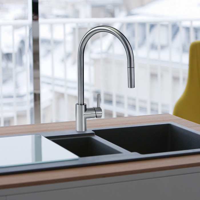 Смесител Eos Neo Pull Down Spray Side HP SS - Смесители
