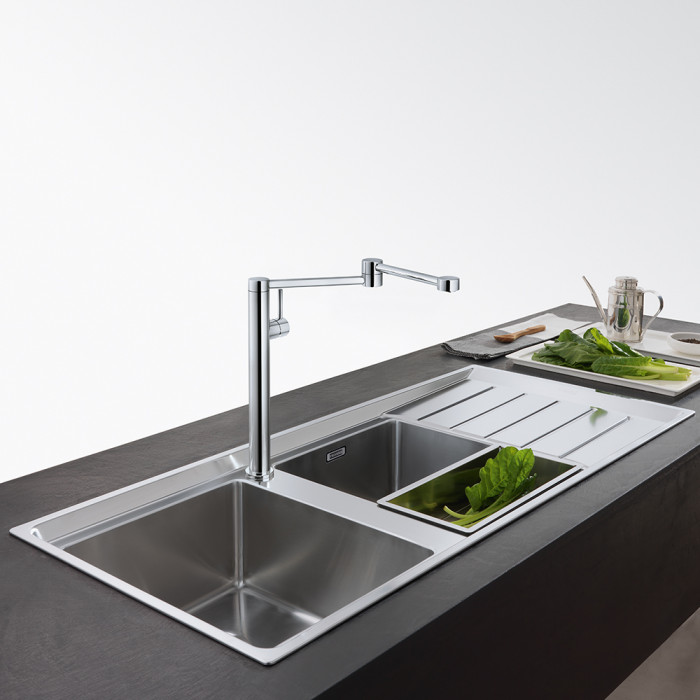 Смесител Tap Pescara, pot filler, side lever, high pressure, chrome Смесител Tap Pescara, pot filler, side lever, high pressure, chrome - Смесители