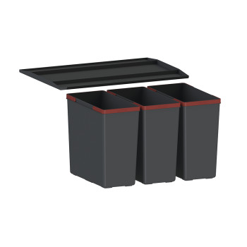 Кош за сортиране на отпадъци BOTTOM MOUNT SYSTEM WS EasySort 600-3-0