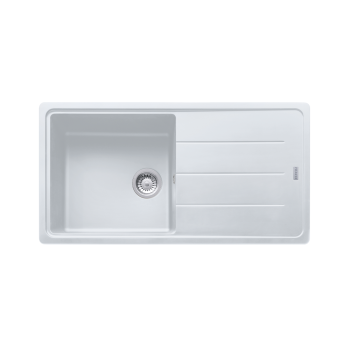 Гранитна мивка INSET BFG 611-97 3 1/2" WWK REV WOF MWhite - Мивки