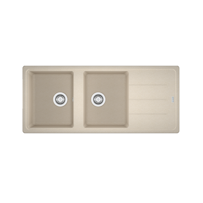 Гранитна мивка INSET BFG 621 3 1/2" WWK REV WOF Goatmeal Гранитна мивка INSET BFG 621 3 1/2" WWK REV WOF Goatmeal - Мивки