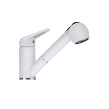 Смесител Novara Plus spray top HP polar white - Смесители