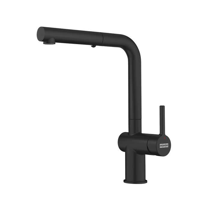 СМЕСИТЕЛ FRANKE ACTIVE PULL OUT MATT BLACK - 