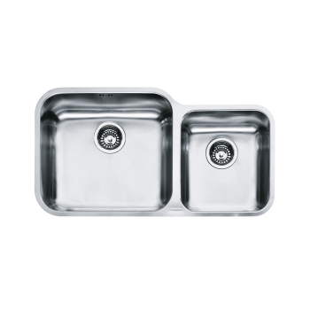 Мивка нс UNDERMOUNT GAX 120 3 1/2" WWK ND Satin bowls - Мивки