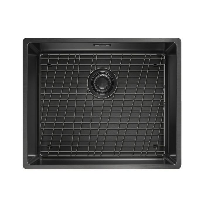 Мивка PVD BXM 210/110-50, stainless steel, pvd coating, anthracite - Мивки