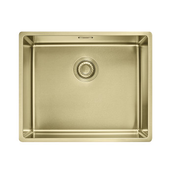 Мивка PVD BXM 210/110-50, stainless steel, pvd coating, gold - Мивки