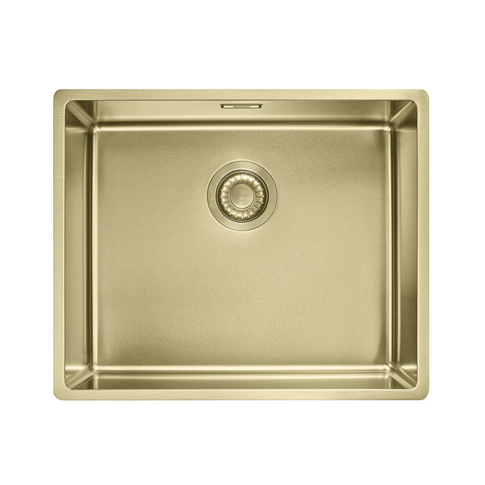 Мивка PVD BXM 210/110-50, stainless steel, pvd coating, gold - Мивки