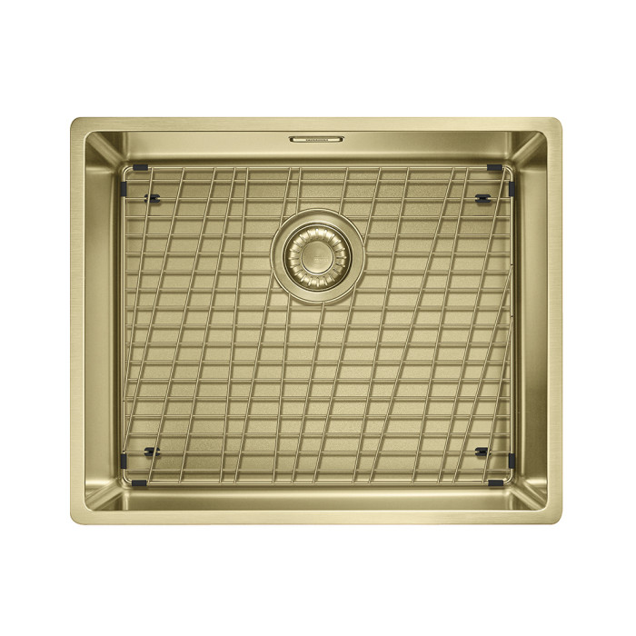 Мивка PVD BXM 210/110-50, stainless steel, pvd coating, gold - Мивки